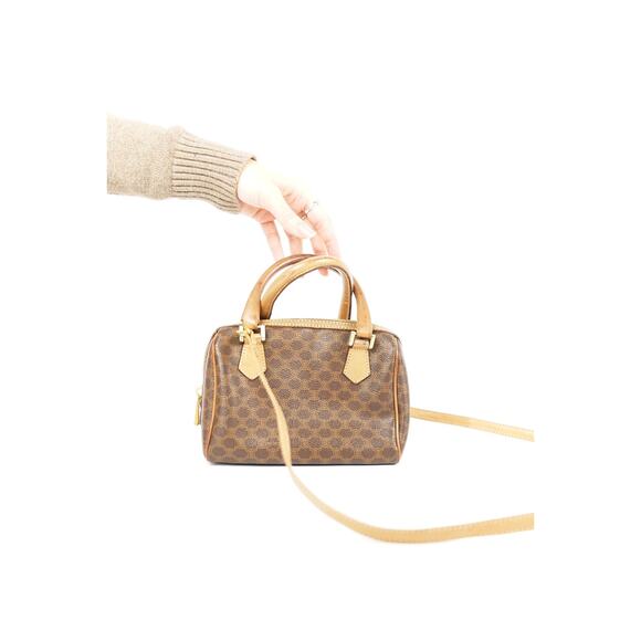 Celine Macadam Mini Boston Bag - Picture 1 of 8